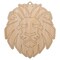 Regal Lion Head Unfinished Craft Wood Holiday Christmas Tree DIY Pre-Drilled Ornament